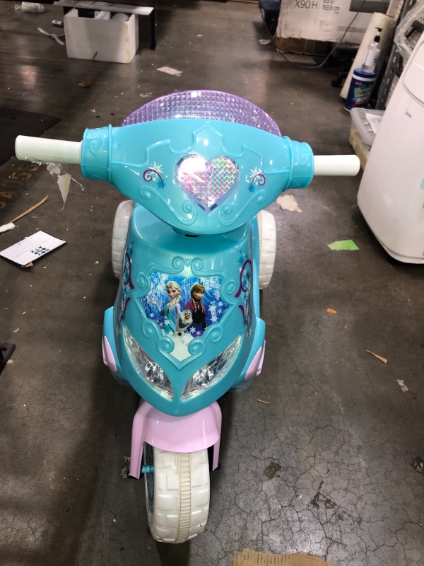 Photo 4 of Kid Trax Disney Frozen Kids Scooter Ride On Toy