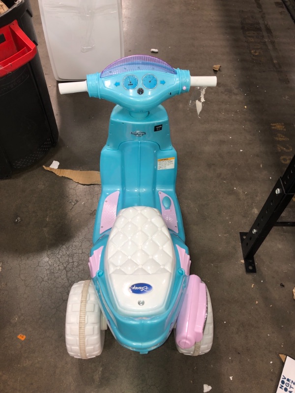 Photo 2 of Kid Trax Disney Frozen Kids Scooter Ride On Toy