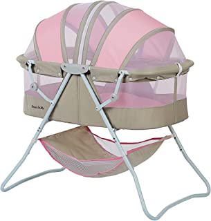 Photo 1 of Dream On Me Karley Bassinet, Grey and Pink