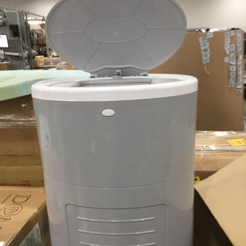 Photo 1 of Dekor Plus Hands-Free Diaper Pail - Gray
