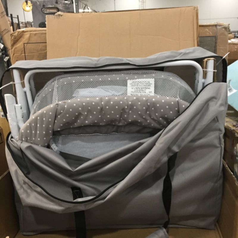 Photo 2 of Dream On Me Traveler Portable Bassinet - Gray