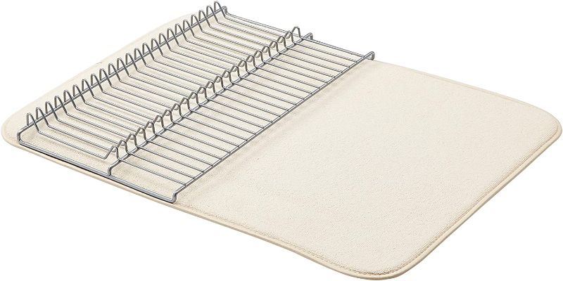 Photo 1 of 
Amazon Basics Large Drying Rack - 18x24" (46x70cm) (46x70cm) - Linen/Nickel
Color:Linen/Nickel
Size:18x24" (46x70cm)