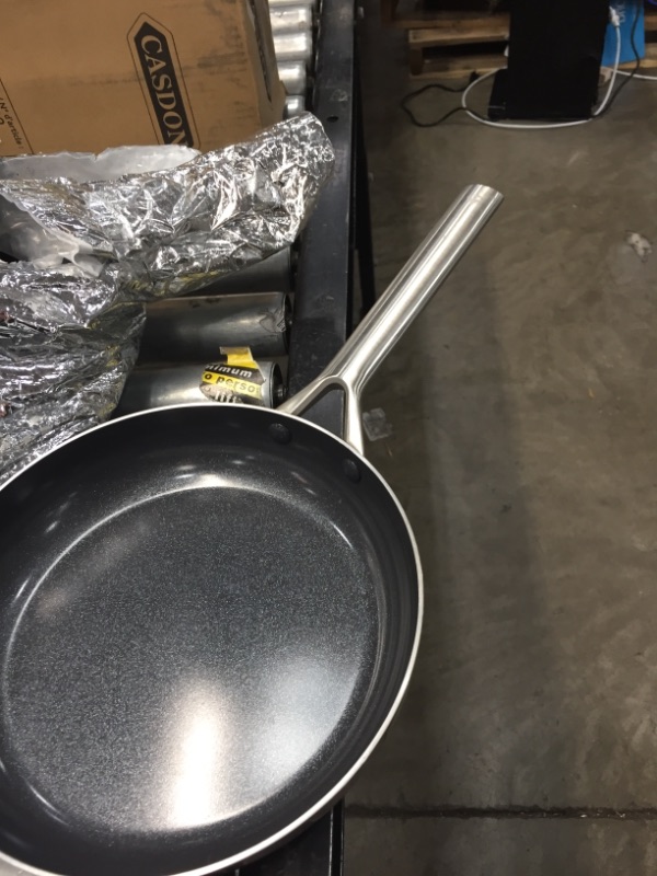 Photo 2 of 
Blue Diamond Cookware Steel Triple Stainless Steel Induction Safe, Frying Pan Set, 9.5" and 11", Silver
Size:Frying Pan Set, 9.5" and 11