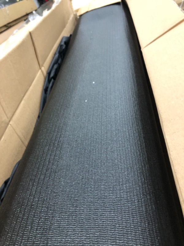 Photo 2 of Gorilla Mats Premium Large Yoga Mat – 7' x 4' x 8mm Extra Thick & Ultra Comfortable, Non-Toxic, Non-Slip Barefoot Exercise Mat – Works Great on Any Floor for Stretching, Cardio or Home Workouts
