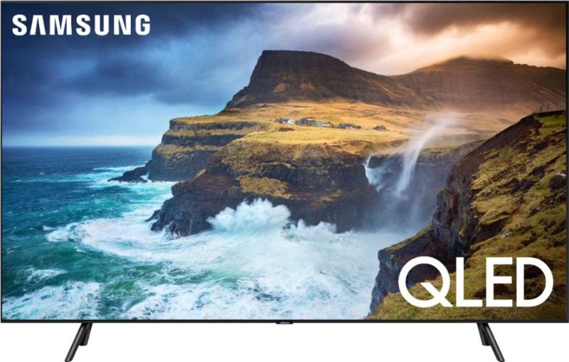 Photo 1 of SAMSUNG 55" Class 4K Ultra HD (2160P) HDR Smart QLED TV QN55Q70R (2019 Model)