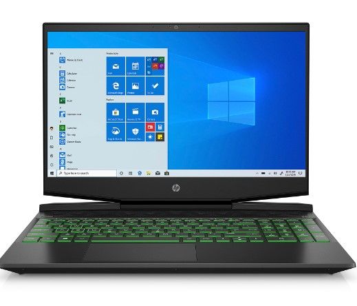 Photo 1 of HP Pavilion 15.6" FHD Gaming Laptop, Intel Core i5-10300H, 8GB RAM, NVIDIA GeForce GTX 1650 4GB, 250GB SSD, Windows 10 Home, Black, 15-dk1056wm