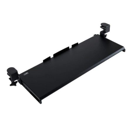 Photo 1 of AIRLIFT 360 Clamp-On Extra-Wide Under Desk Sliding Ball-Bearing Keyboard Tray
