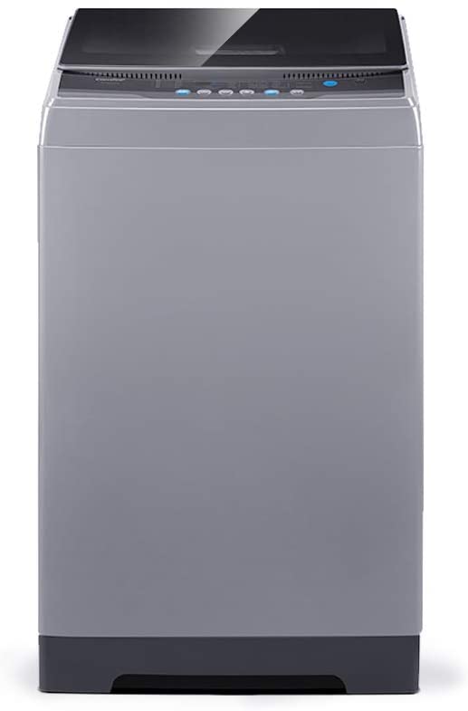 Photo 1 of (CRACKED CORNER OF LID; CRACKED BACK PANEL) 
COMFEE’ 1.6 Cu.ft Portable Washing Machine