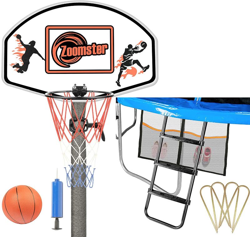 Photo 1 of (MISSING PUMP NEEDLE) 
zoomster basketball hoop