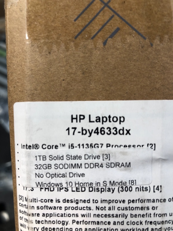 Photo 9 of HP - 17.3" Laptop - Intel Core I5 - 32GB Memory -1tb SSD - Natural Silver
