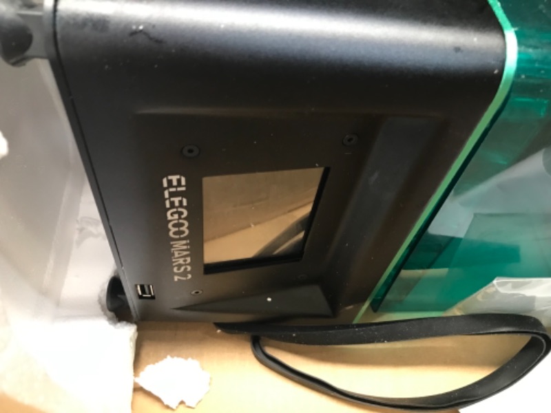 Photo 3 of ELEGOO Mars 2 3D Printer, MSLA UV Photocuring LCD 3D Printer, Front USB Port, 2K Monochrome LCD Screen, UV LED Light Source, Off-Line Print, 5.1x3.1x5.9in Printing Size
