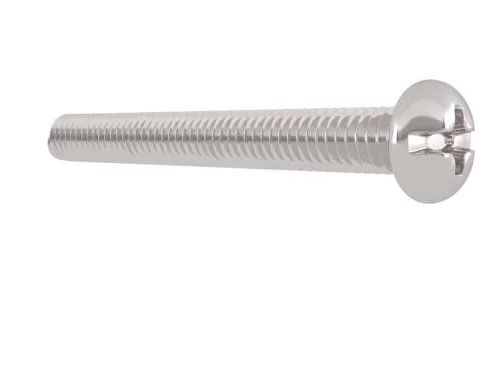 Photo 1 of #8-32 x 1-1/2 in. Combo Round Head Stainless Steel Machine Screw (5 boxes of 20-Pack)
