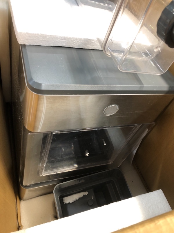 Photo 3 of PARTS ONLY
GE Profile Opal | Countertop Nugget Ice Maker with Side Tank | Portable Ice Machine with Bluetooth Connectivity | Smart Home Kitchen Essentials | Stainless Steel Finish | Up to 24 lbs. of Ice Per Day
