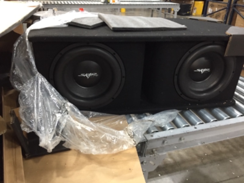 Photo 2 of Skar Audio Dual 12" 2400W Loaded SDR Series Vented Subwoofer Enclosure | SDR-2X12D4