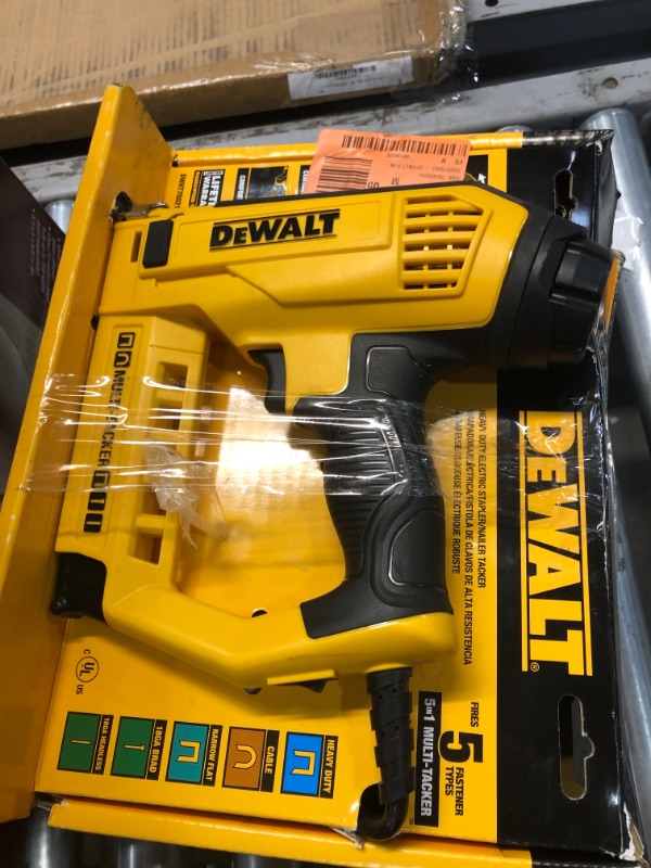 Photo 2 of DeWalt 5-in-1 Multi-Tacker and Brad Nailer
UNABLE TO TEST