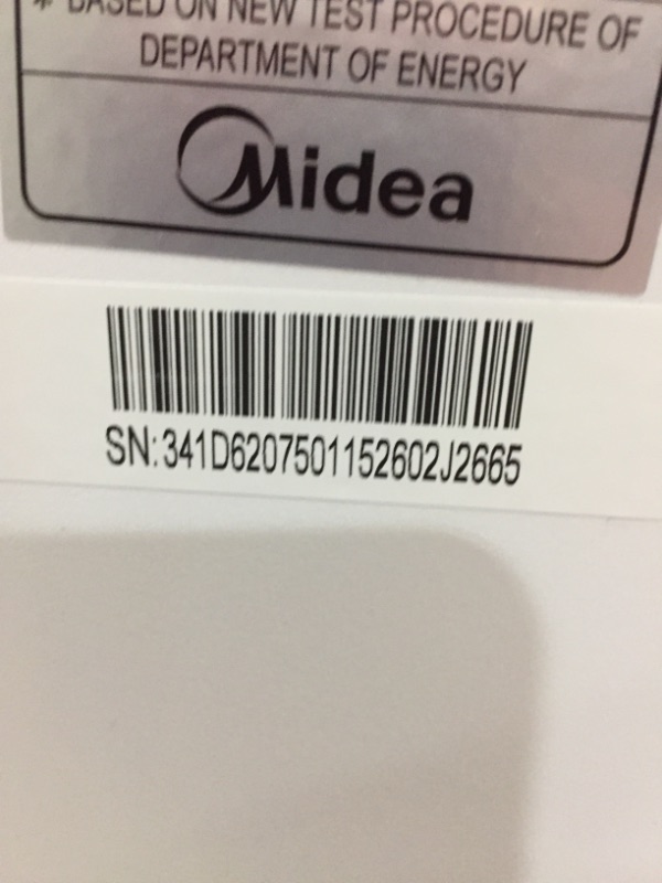 Photo 1 of MIDEA 3-in-1 Portable Air Conditioner, Dehumidifier, Fan, for Rooms up to 175 sq ft, White