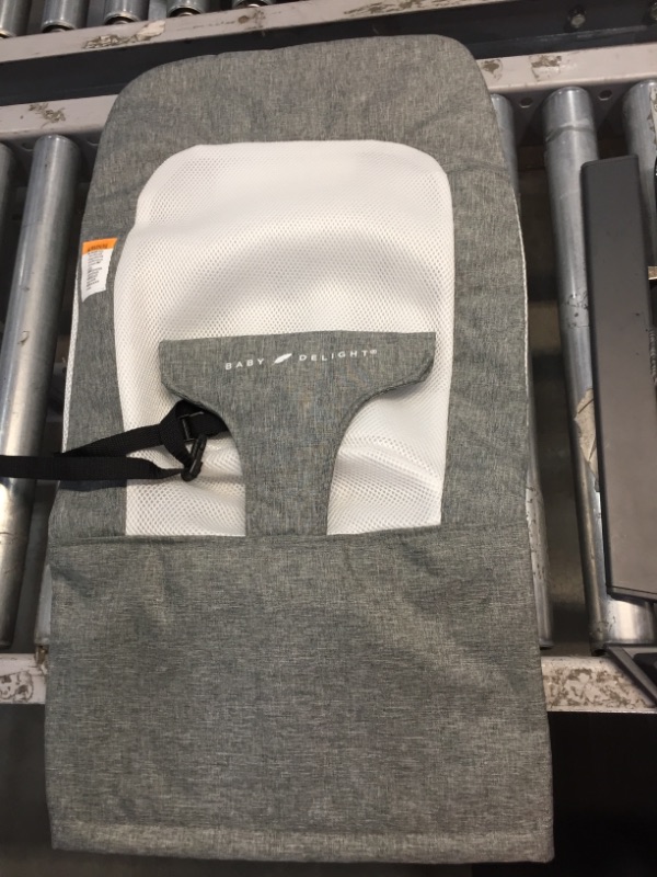 Photo 1 of Go With Me
Baby Delight Go With Me Alpine - Deluxe Portable Bouncer in Charcoal Tweed - For Use 0-6 Months or up to 20lbs