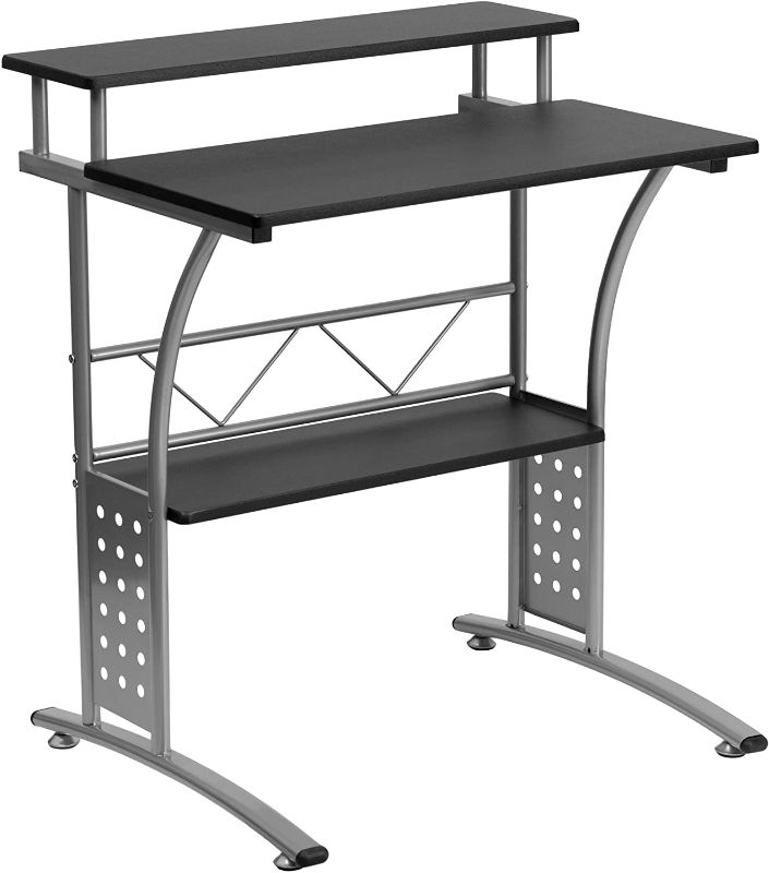 Photo 1 of Flash Furniture Computer Desks, 28 Inch, Black