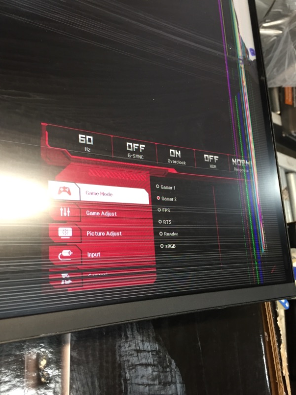 Photo 1 of DAMAGED - UltraGear 38" IPS LED UltraWide HD G-SYNC Monitor (HDMI)