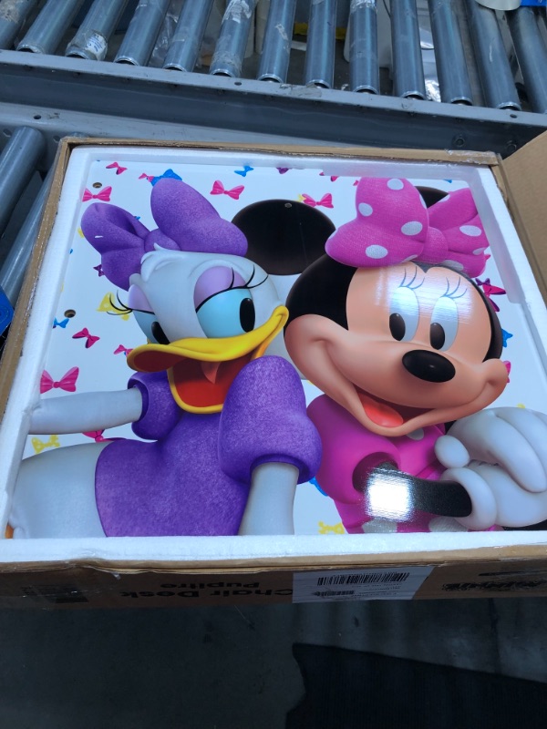 Photo 2 of Delta Children Chair Desk with Storage Bin Disney Minnie Mouse