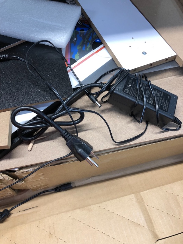 Photo 5 of *previously opened*
*loose hardware, may be missing some* 
Arcade 1Up Arcade1Up Atari Legacy Edition Arcade Cabinet - Electronic Games, 22.75” D x 19” W x57.8” H
