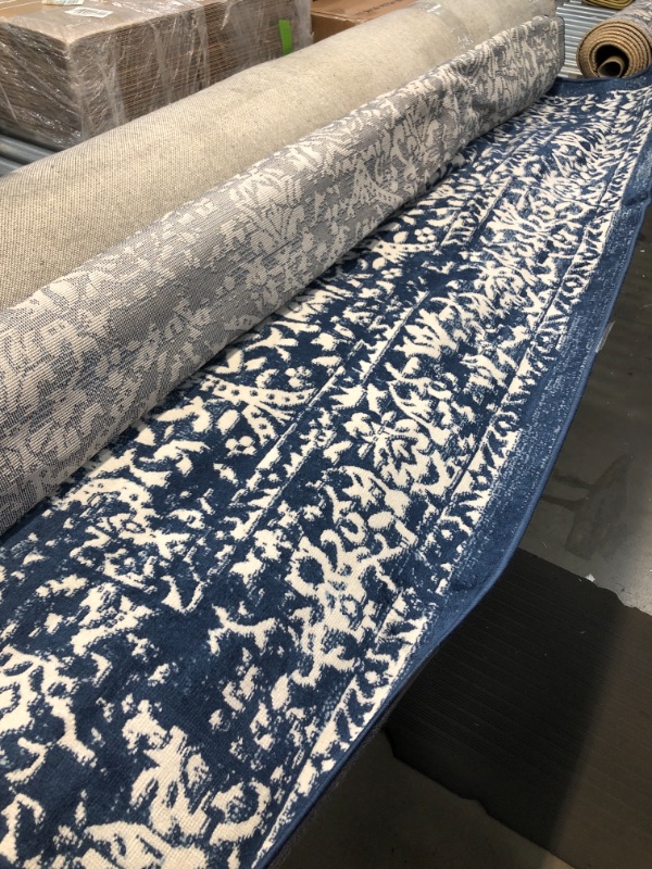 Photo 1 of Alamar Traditional Rugs Navy - Artistic Weavers, 6' 7" x 9'