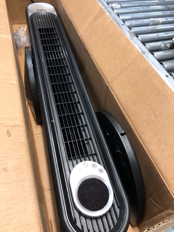 Photo 2 of *USED*
Dreo 42 Inch Tower Fan with Remote. Floor Fan Oscillating 90°. Powerful Fan 6 Speeds. Quiet Bladeless Fan. 3 Modes. 12-Hour Timer. LED Display. Black Indoor Standing Fans for Home Bedroom Office Room
