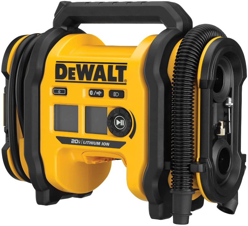 Photo 1 of DeWalt DCC020IB 20V MAX Corded/Cordless Air Inflator, No Battery
