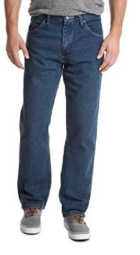 Photo 1 of Wrangler Authentics Men's Classic 5-Pocket Relaxed Fit Cotton Jean SIZE 36X28
