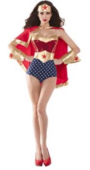 Photo 1 of Party King Women's Wonderful Babe Sexy 4 Piece Costume Set SIZE SMALL

//MISSING CAPE 