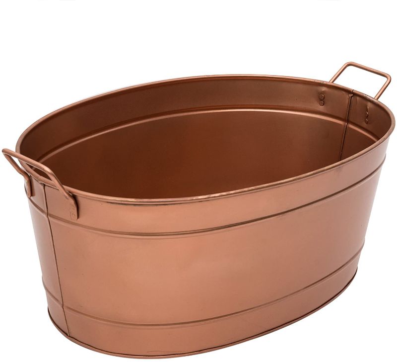 Photo 1 of 
Achla Designs C-81C Copper Plated Oval tub