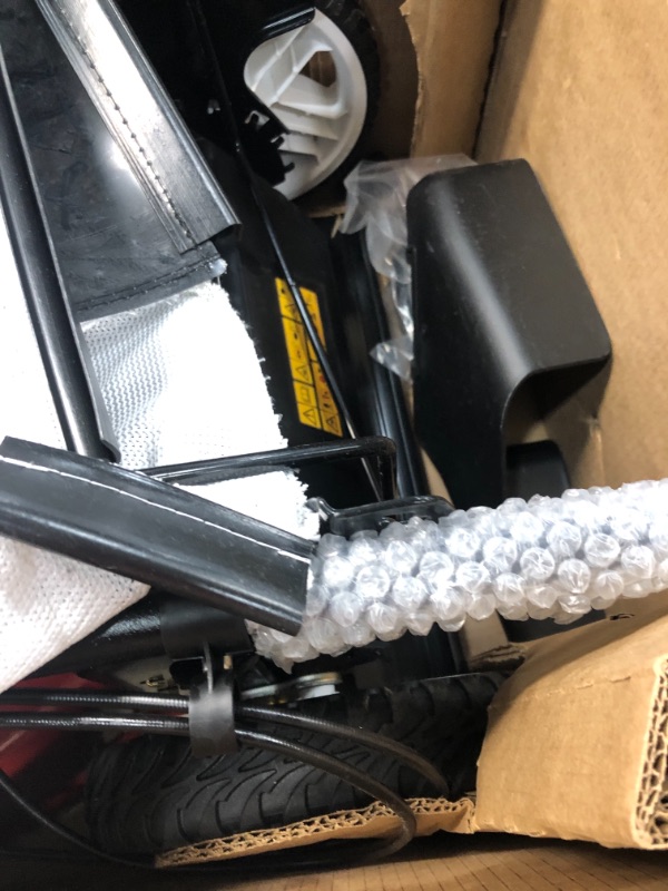 Photo 1 of STRONG GAS ODOR Recycler 22 in. Briggs & Stratton High Wheel Variable Speed Gas Walk Behind Self Propelled Lawn Mower with Bagger