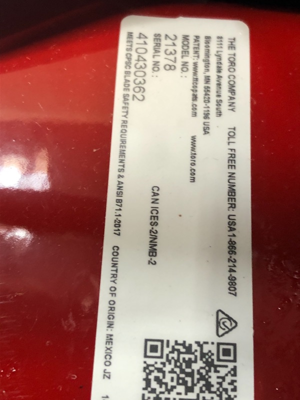 Photo 1 of STRONG GAS ODOR Recycler 22 in. Briggs & Stratton High Wheel Variable Speed Gas Walk Behind Self Propelled Lawn Mower with Bagger