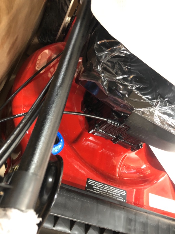 Photo 1 of STRONG GAS ODOR Recycler 22 in. Briggs & Stratton High Wheel Variable Speed Gas Walk Behind Self Propelled Lawn Mower with Bagger