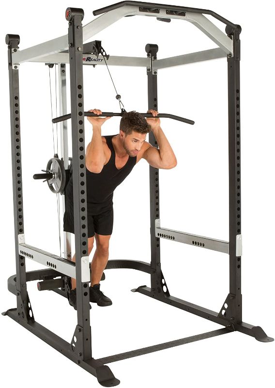 Photo 1 of (Incomplete - 1 of 2 Boxes Only) Fitness Reality X-Class Light Commercial High Capacity Olympic Power Cage
