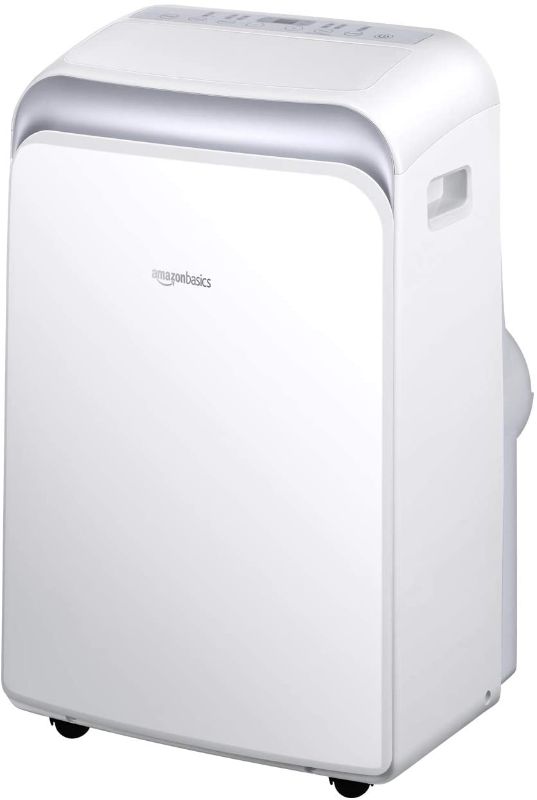 Photo 1 of Amazon Basics Portable Air Conditioner with Remote - Cools 450 Square Feet, 10,000 BTU ASHARE / 6000 BTU SACC
BUY AS IS NO RETURN
