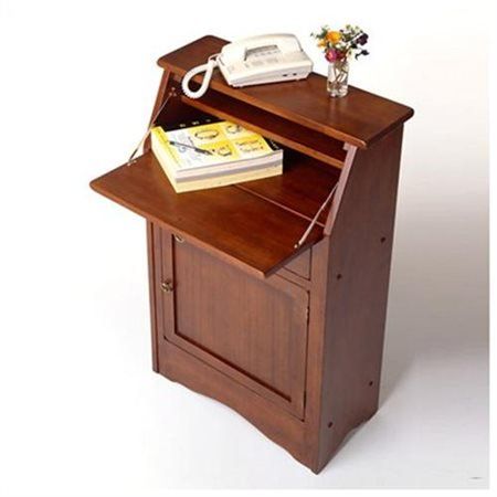 Photo 1 of Regalia Secretary Desk Walnut - Winsome
BUY AS IS**