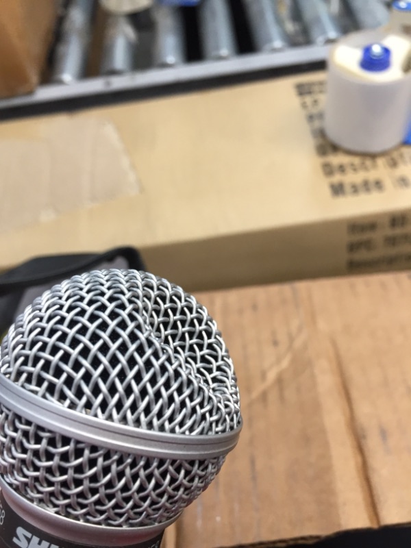 Photo 1 of Shure SM58 Handheld Dynamic Vocal Microphone
