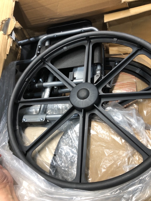 Photo 1 of Medline K4 Lightweight Wheelchair with Flip-Back