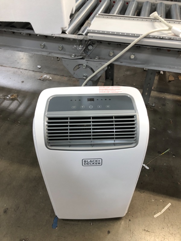 Photo 2 of Black+decker BPACT10WT 10,000 BTU Portable Air Conditioner with Remote
unable to test