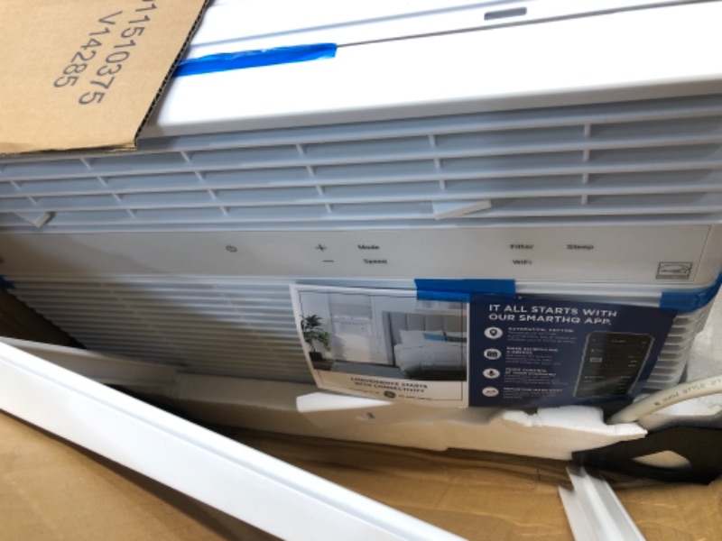 Photo 2 of AHEK08AC 19" Smart Window Air Conditioner with 8000 BTU Cooling Capacity Energy Star Grade Wi-Fi Connection and 11.4 CEER in
unable to test