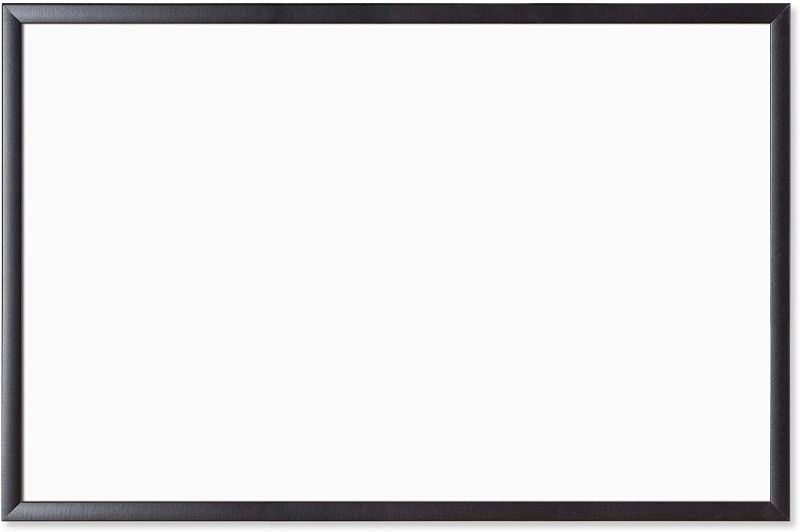 Photo 1 of Magnetic Dry Erase Board, 23 x 35 Inches, Black Wood Frame