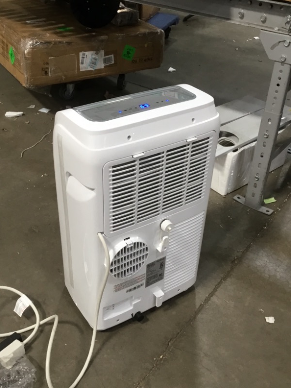 Photo 3 of Black+decker BPACT10WT 10,000 BTU Portable Air Conditioner with Remote TESTED AND FUNCTIONS