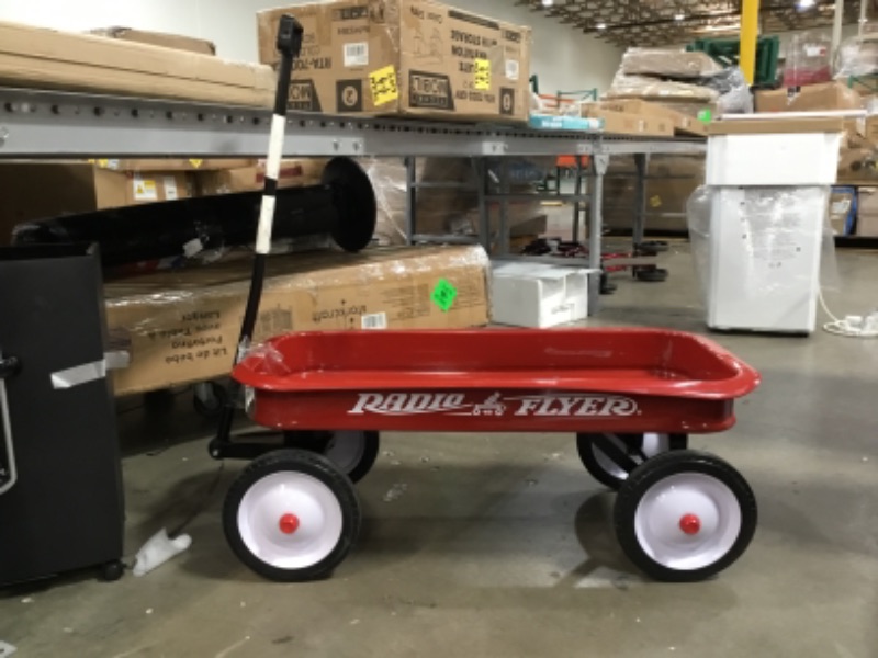 Photo 2 of Radio Flyer, Original Classic Red Wagon, Steel Body, Red