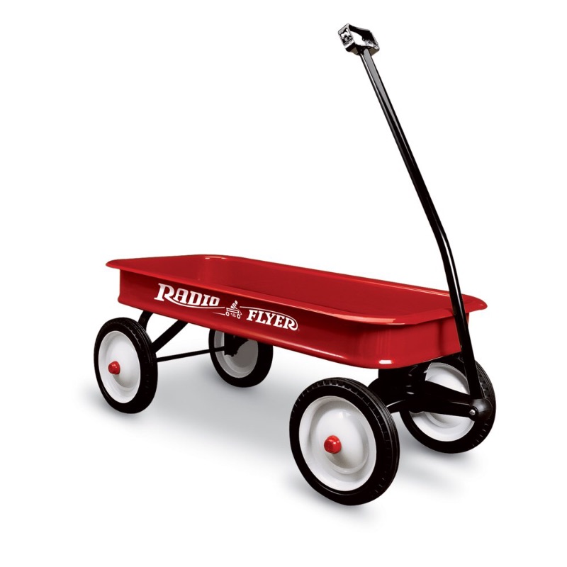 Photo 1 of Radio Flyer, Original Classic Red Wagon, Steel Body, Red