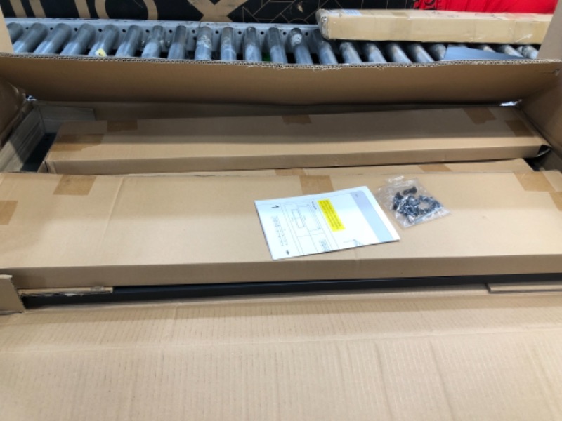 Photo 2 of 14 Inch Twin XL Bed Frame No Box Spring Needed with Heavy Duty Steel Slat,