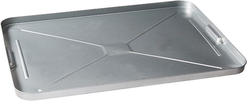 Photo 1 of LubriMatic Professional Grade 75-755 Oil Drip Tray Pan - For Mechanics, Motorcycle, Automotive Oil & Fluid Change Use, 17 ½ x 25 ¾ x 1 Inches
