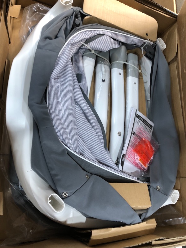 Photo 2 of Graco Sense2Snooze Bassinet with Cry Detection Technology | Baby Bassinet Detects and Responds to Baby's Cries to Help Soothe Back to Sleep, Ellison
