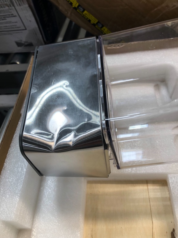Photo 1 of GE Profile Opal Nugget Machine with Bluetooth Connectivity | Smart Home Kitchen Essentials | Up to 24 lbs Per Day Countertop Ice Maker, Stainless
PREVIOUSLY OPENED, MINOR DAMAGETO FRAME
