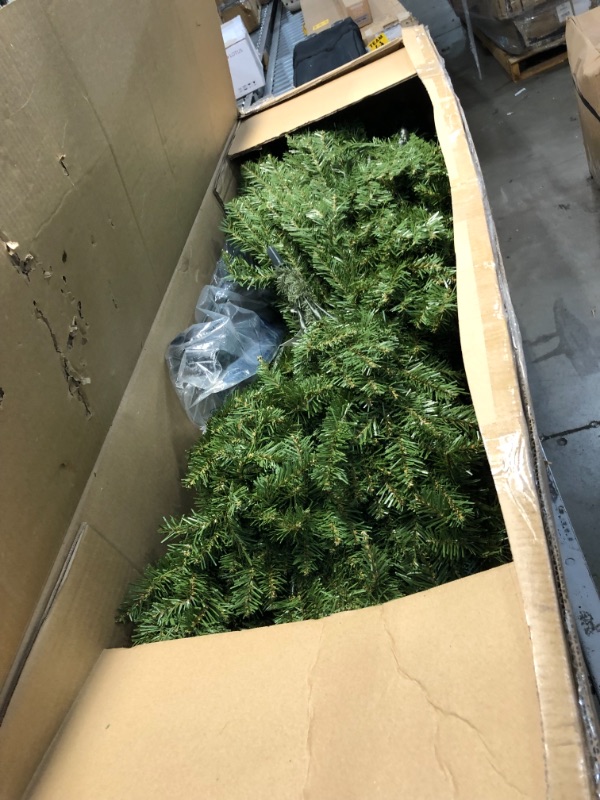 Photo 1 of 9ft National Christmas Tree Company Dunhill Fir Hinged Full Artificial Christmas Tree